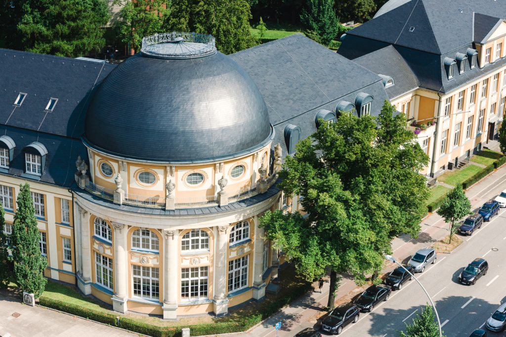 Bucerius Law School Luftaufnahme